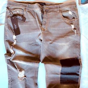 Men  jeans New with Tag color vintage Black